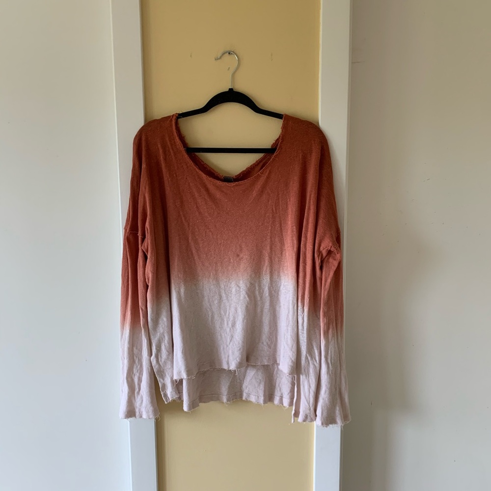 Free People We The Free “Starry Night” ombre shirt
